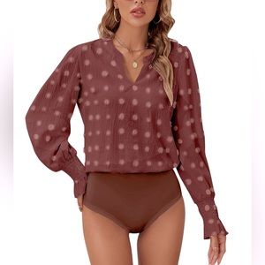 Puff Sleeve Bodysuit